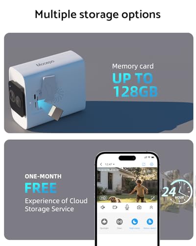 Image of Solar Security Cameras Wireless Outdoor 4MP -2.4G&5G Solar Camera Outdoor Wireless, Cameras for Home Security with Integrated Solar Panel, Color Night Vision