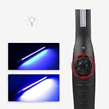 Bezprzewodowa Magnetyczna Lampa Robocza LED UV COB 1500h MAh Bateria Litowa Bezstopniowe ściemnianie Latarka Inspekcyjna w Sztyfcie Ultrafioletowym