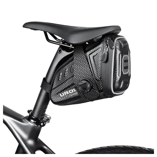 UROUK rennrad satteltasche Cube Fahrrad Taschen Sattel fuir rennrad MTB wasserdicht Schwarz1.5L