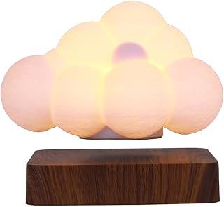 HAZARA 磁気浮上雲ランプ 寝室雰囲気ランプ ホームデコレーション 勉強部屋 卓上装飾品 ロマンチックな誕生日プレゼント