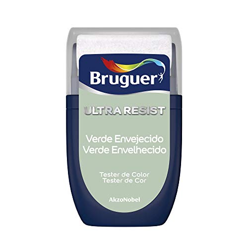Bruguer Tester ULTRA RESIST Pintura para paredes ultra lavable Verde Envejecido Cover