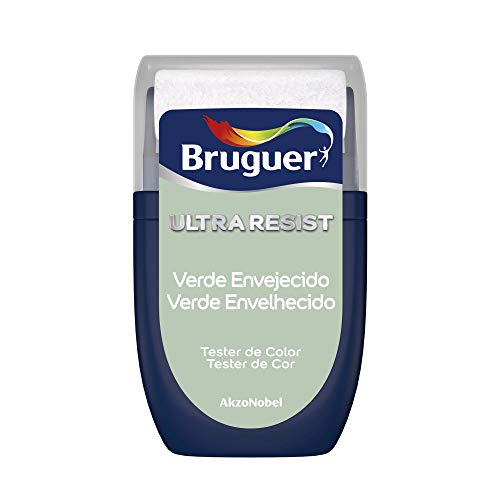 Bruguer Tester ULTRA RESIST Pintura para paredes lavable Verde Envejecido