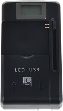 Universal LCD Battery Charger Compatible with Nokia N900 5233 5228 5235 5800XM 5230 Nuron