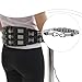 ZPGVWXKO Grey Fitness Slimming Belt, Versatile And Effective, for Weight And, 1.53 m Length