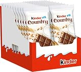 Kinder Country Schokoriegel, 1 Packung mit 20 Einzelriegeln á 23,5 g