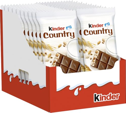 Kinder Country Schokoriegel 1 Packung mit 20 Einzelriegeln á 23 5 g