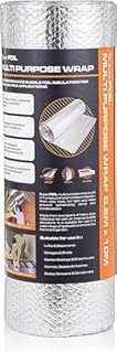 SuperFOIL Foil Insulation Roll - Energy Saving DIY Bubble Foil Sheet - 3-in-1 Sustainable Thermal Insulation Reflective Radiant Barrier & Vapour Barrier (Silver, 0.6m x 20m)