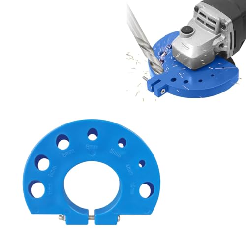 Image of Serplex Drill Bit Sharpener for Multi Sizing (4mm-11mm) Twist Drill Bits | Drill Bit Grinding Attachment, Power Drill Bit Sharpeners, Multi-Size Drill Bit Grinder for Giant Blade Angle Grinder