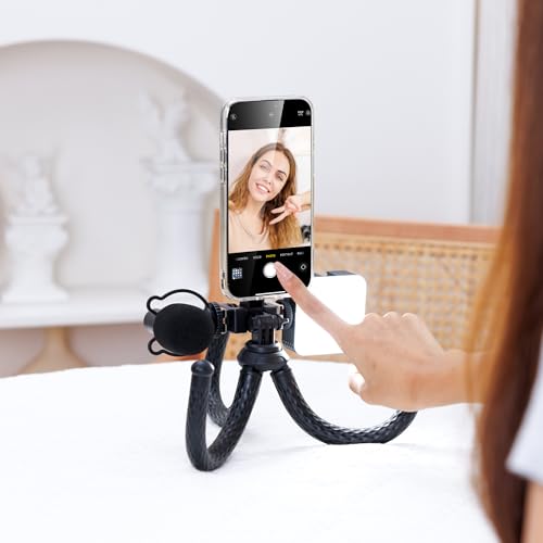 Trépied flexible JJC magnétique compatible iPhone Android et caméra GoPro