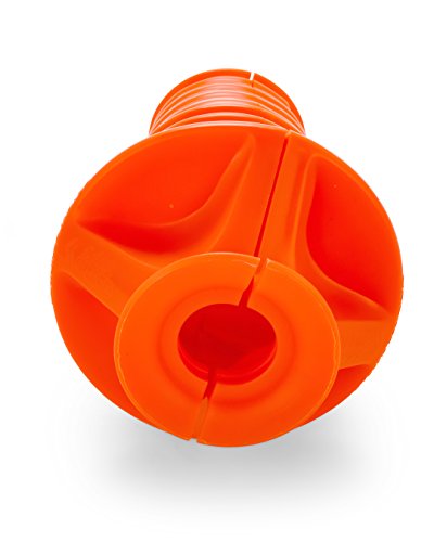 Camco 40075 Rhino Toilet Flush Valve Prop -Fits Onto Tank Rinser To Hold Rv Toilet Valve Open For Cleaning, Prevents Toilet Valve Damage During Cleaning And Minimizes Splashing, Red, Standard #TOP2