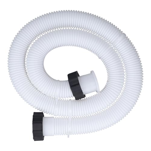 Phefop Pompa Filtro a Sabbia da 1,5 Pollici Pompa di Interconnessione del Tubo di Interconnessione, Compatibile con Pompe Filtro a Sabbia di Piscina e Sistemi di Acqua Salata a Lungo (1,5 m)