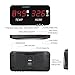13 Inch LCD Digital Thermometer, Wall-Mounted Temperature Humidity Meter with 5m Sensor, Alarm Function, Range -20-80℃, for Indoor Industrial, Agricultural.