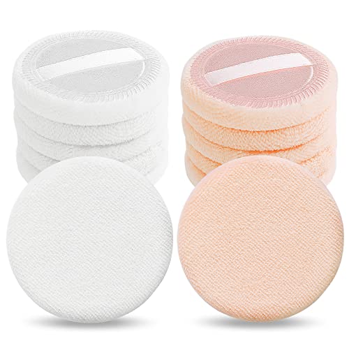 Sibba Esponja de maquillaje, 12 unidades, aplicador base, almohadillas ajuste facial, cosméticos, polvo suelto mate, pintura corporal