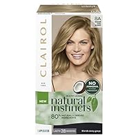 Clairol Natural Instincts Semi-Permanant Hair Colour, 8a Medium Cool Blonde, Ammonia Free, Natural Hair Colour