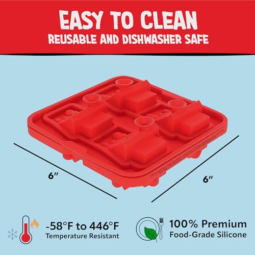 Molde de silicona 3D para cubos de hielo Peanuts Snoopy miniatura 5