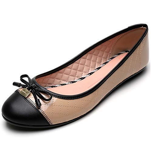 Sapatilha Moleca Fresh Bege/Preto Feminino