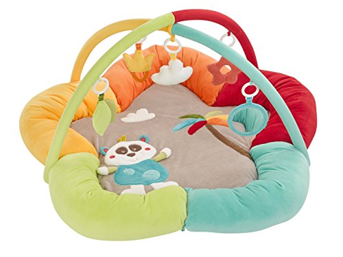 Babysun - Alfombra de juego para bebé, multicolor