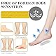 3 Paar Arch Support Inserts Women for Flat Feet, Arch Support Inserts for Men, Gel Arch Inserts, Non-Slip Arch Support Pads, Insoles for Women Arch Support