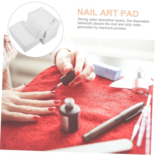 Nappe jetable manucure pour nail art à la maison tapis Mikikit absorbant