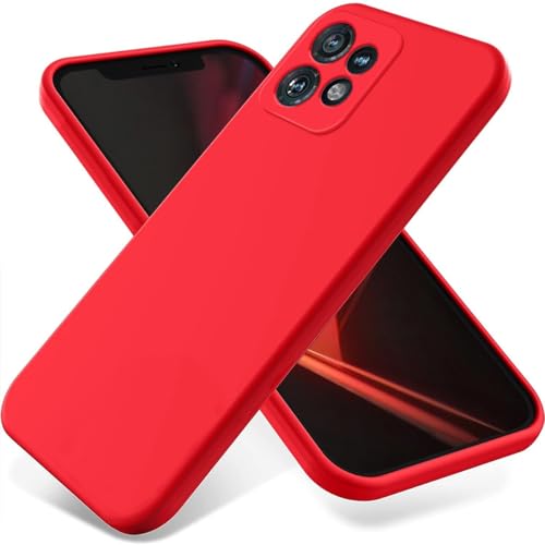 Motorola Edge 40 Pro �Ή��d�b�P�[�X�A���h�~���^�X�����t��TPU�\�t�g���o�[�W�F���t���J�����ی�o���p�[�s���A�J���[�V���v���J�o�[���X�g�o���h�t��(Red)