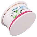 HEMOTON Schmuckbox Mongolische Jurte Rote Einzelstock Aufbewahrungskasten Ethno Dekoration für Zuhause und Mongolisches Restaurant Schmuckaufbewahrung Organizer