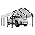 Shintenchi 12x15 FT Metal Carport, Oversized Carport Garage with Enhanced Base, Outdoor Galvanized Car Shelter, Heavy Duty Carports Canopy, for Car, Boats and Tractors, White