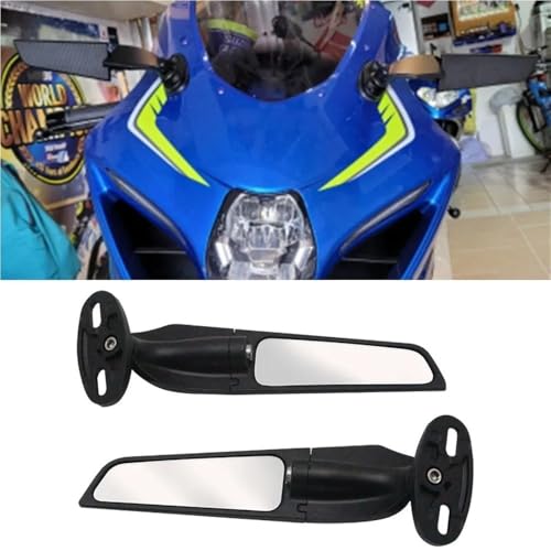Espejos retrovisores de motocicleta para Suzuki GSXR 600 750 1000 K1 a K11 L7 L17 giratorios
