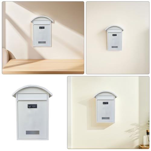 Boîte aux lettres sécurisée contre le vol de courrier à code mécanique - 4