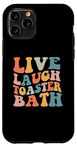 Groovy Live Laugh �g�[�X�^�[ �����C�V�ѐS�̂���o�X���[�� �ʔ������� �X�}�z�P�[�X iPhone 11 Pro �p