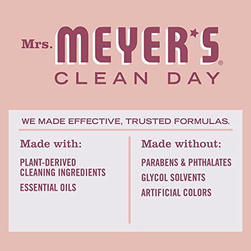 Image of Mrs. Meyer's All-Purpose Cleaner Spray, Rose, 16 Fl oz (Pack of 5)