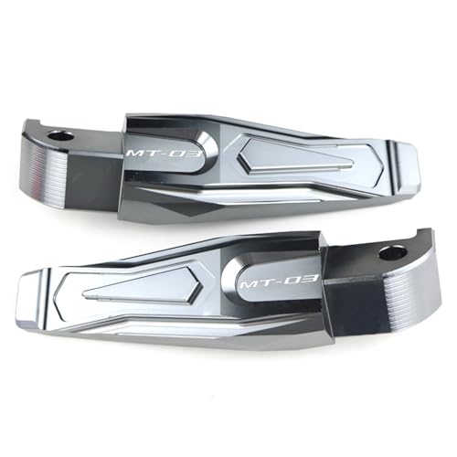 Repose-Pieds Moto CNC pour Yamaha MT-03 | Pédale Arrière Passager Toutes Saisons
