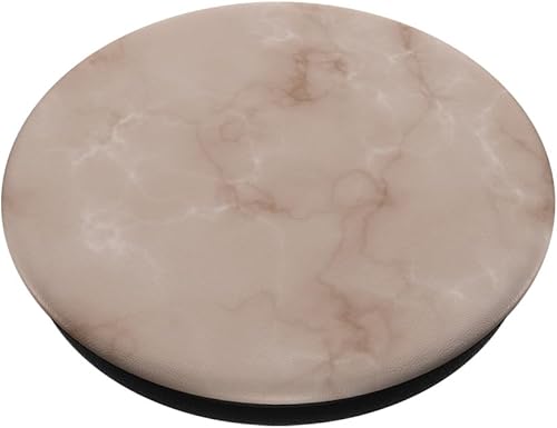 Miniatura 2 de Patrón de piedra marrón y blanco PopSockets intercambiable PopGrip