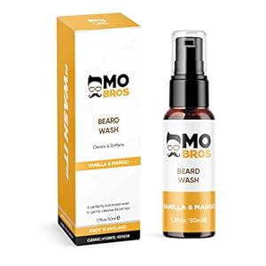 Beard Wash | Cleanse, Soften & Refresh Your Facial Hair | 50ml | Vanilla & Mango