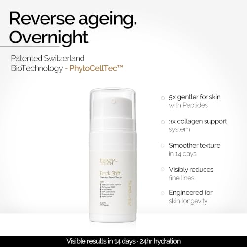 Image of Personal Touch Backshift 0.3% Granactive Retinoid Night Cream | Repairs Wrinkles & Fine Lines | Improves Skin Firmness & Texture | Beginner-Friendly Retinoid | Anti-Aging Face Cream for Women & Men | All Skin Types | 15g