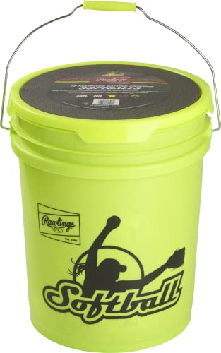 Rawlings B612RFPBPBUCK Bucket Of 12 Practice Softballs thumb #3
