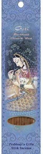 RAMAKRISHNANANDA Incense Stick Sandalwood Amber & Musk, 10 CT