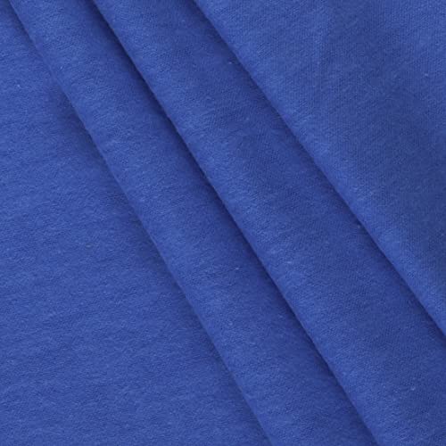Luxurious Royal Blue Flannel Fabric for Cozy Creations - Snuggle Solid by Mook Fabrics, Available by the Yard 3 Luxurious Royal Blue Flannel Fabric for Cozy Creations - Snuggle Solid by Mook Fabrics, Available by the Yard - Image 2