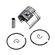 37mm Kolbensatz für 017 MS170 MS170C Kettensäge Teile-Nr. 11300302000
