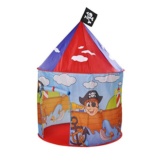 Knorrtoys - Tienda de campaña con Carpa diseño de Isla del Tesoro y Piratas