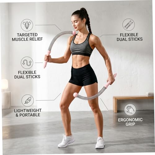 Bâtons de corde de combat à double extrémité pour renforcement musculaire - 2