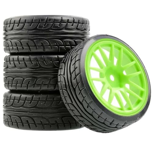 RC���f���L�b�g�̃R���|�[�l���g For MJX For HYPER GO For Tamiya For 14303 14302 14301 For TT01 For TT02 �v���X�`�b�N�z�C�[���L���b�v�^�C�� RC �C���C���A�b�v�O���[�h�A�N�Z�T���[(