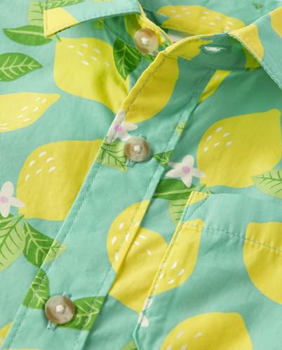 Image of Gymboree,Matching Family Short Sleeve Button Up Shirt
