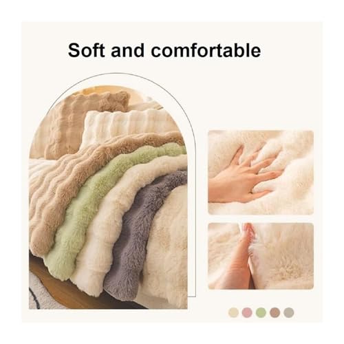 Housse coussin canapé peluche lapin contre usure siège - 7