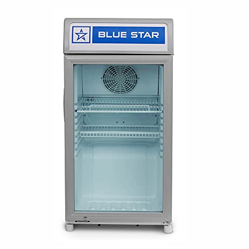 Blue Star VC95A Single Door Visi Cooler (95 Ltrs, 2 shelves, White)