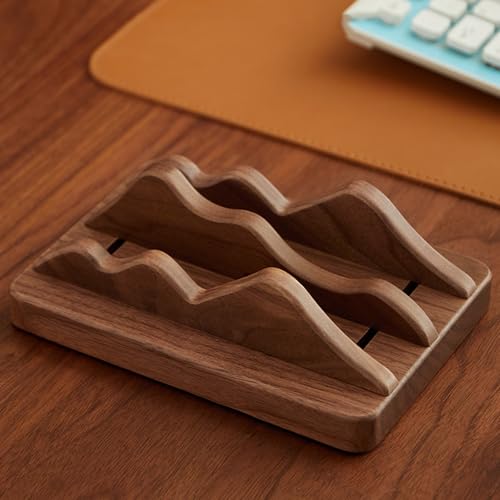 Soporte de Madera para Portátil Ajustable con Ventilación