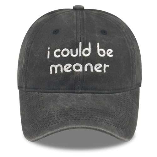 SoGoNati Funny Embroidered Baseball Cap for Men Women, Adjustable Cotton Trucker Hat, Classic Sport...