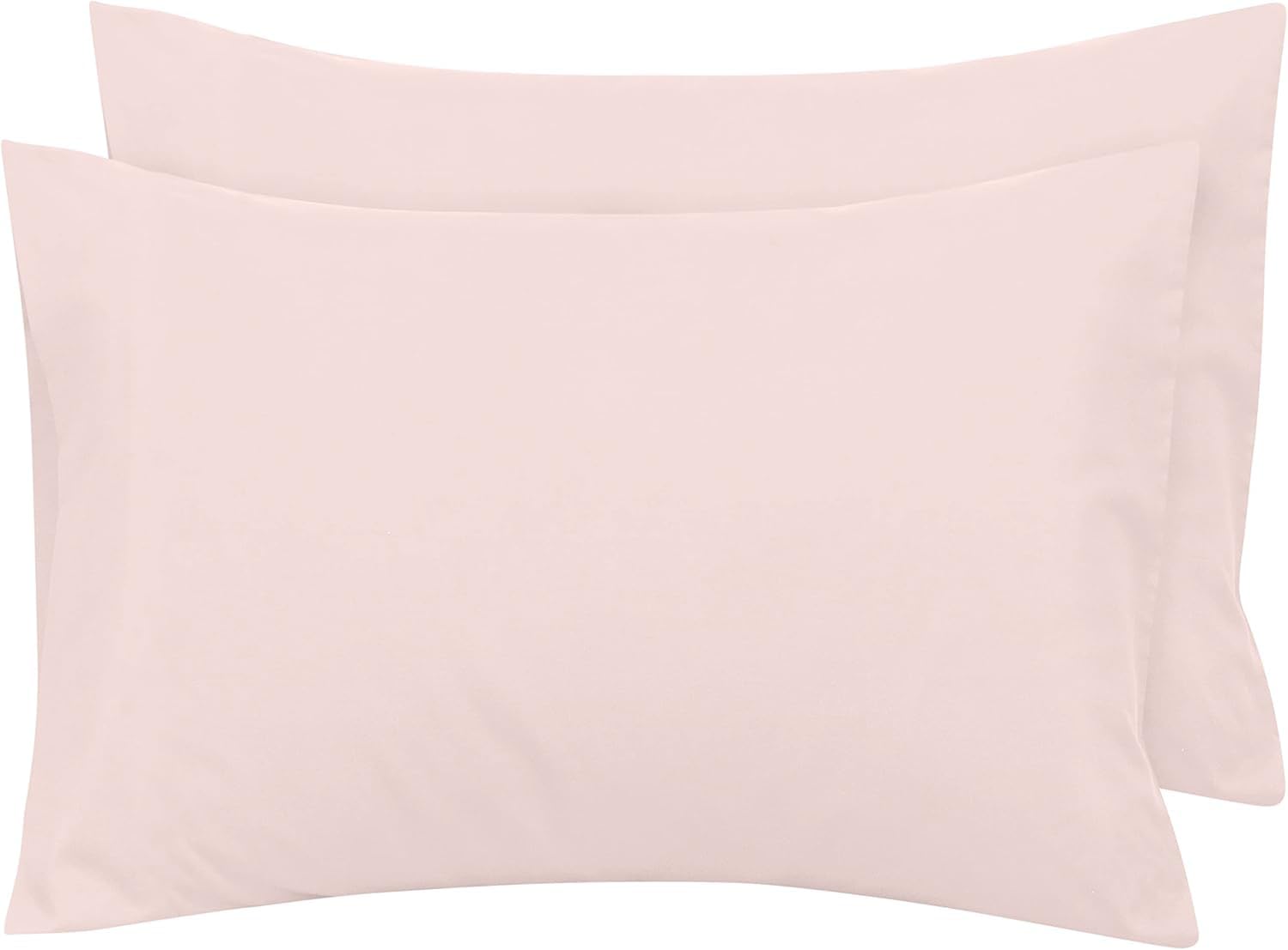 Düz Pamuklu 2’li Somon Yastık Kılıfı 50 X 70 Cm Kapaklı