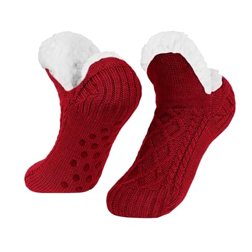 DARENYI Kuschelsocken Kinder Wintersocken Flauschige Socken...