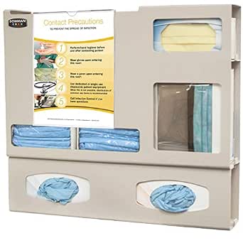 Protective Wear Isolation Bundle holds gowns, coveralls Protective Wear Isolation Bundle holds gowns, coveralls