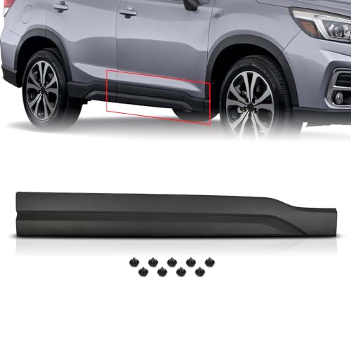 Lower Door Trim - 2025 Subaru Forester 6 Partzer Passenger Side Exterior Door Lower Molding Trim 91112SJ220 Compatible with 2019-2021 Subaru Forester